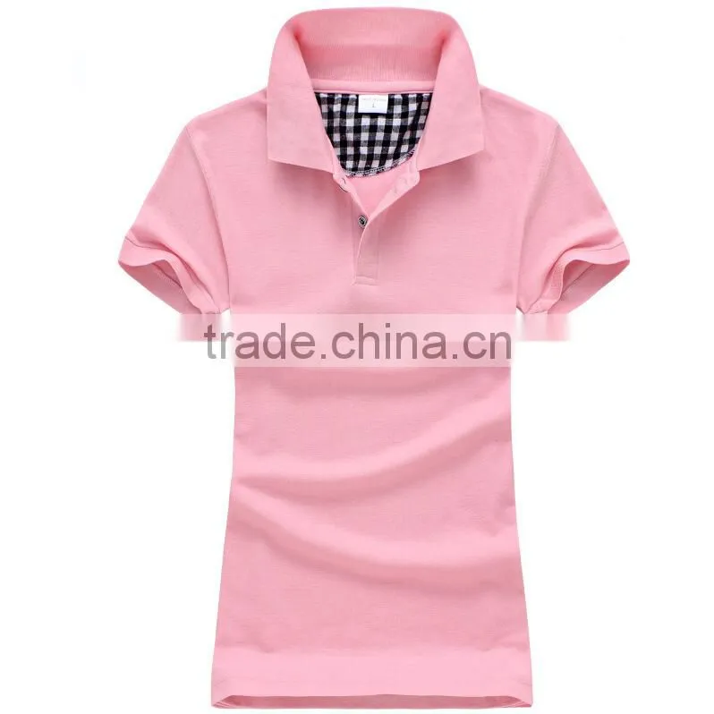 Made in China rose cheap polo shirts