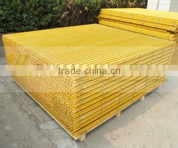 FRP Fiberglass Reinforced Plastic Grating,Glassfiber pultruded grating