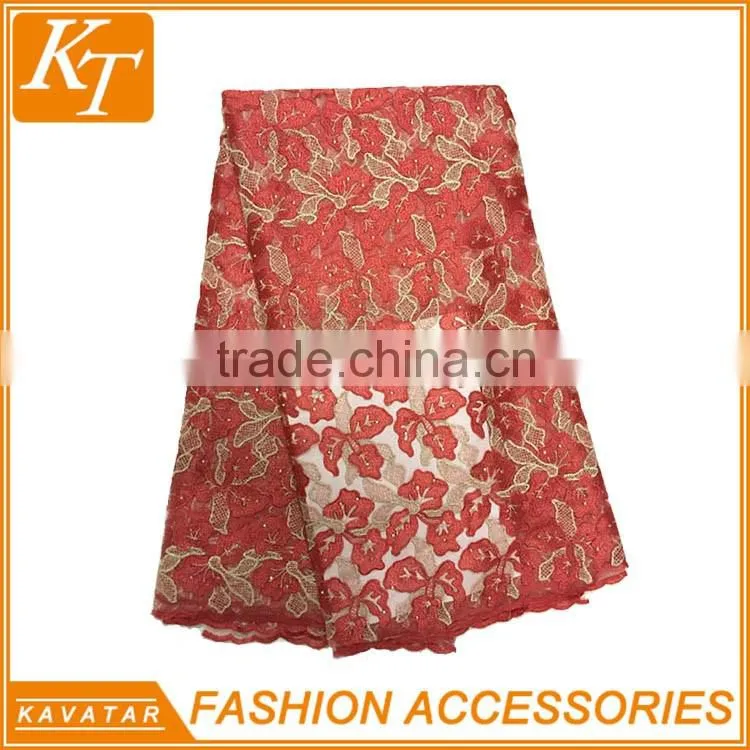 Latest Most Popular High Quality African Lace Fabrics
