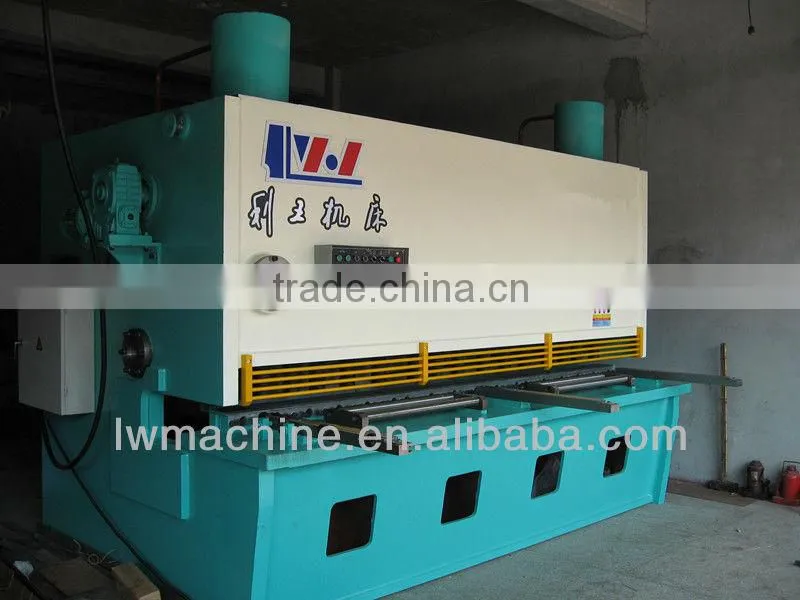 hydraulic stainless steel cutting machine