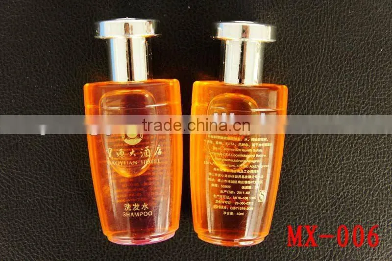40ml Body lotion/Hotel shampoo/plastic bottle package/MX006