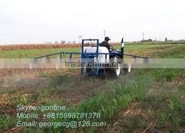 Farm equipment big 4 wheels tractor 3 point linkage sprayer agriculture use