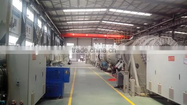 DN560mm still wire reinforced pe pipe with fittings for water supply