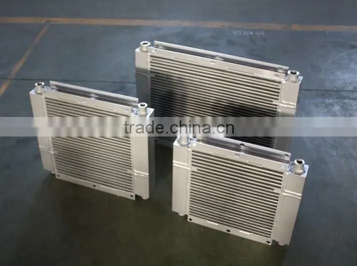 aluminum high pressure industrial air-oil cooler