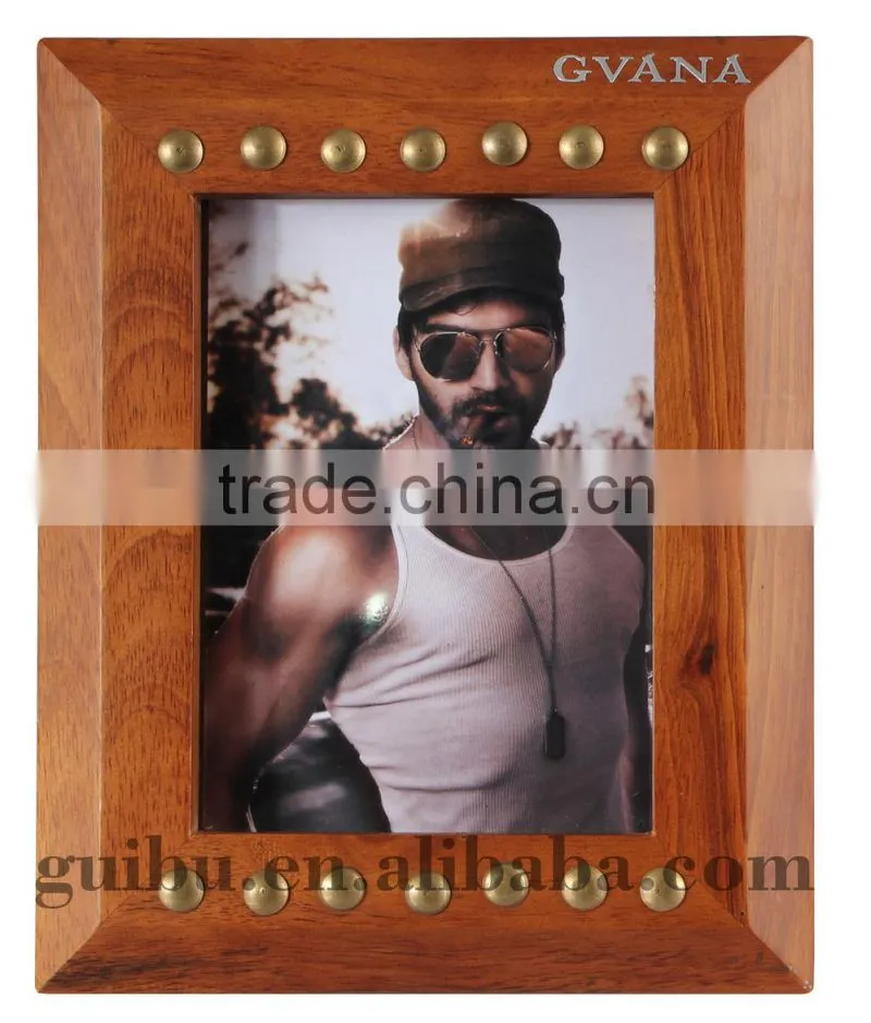 Brown frame wood picture phote frames photo frame moulding