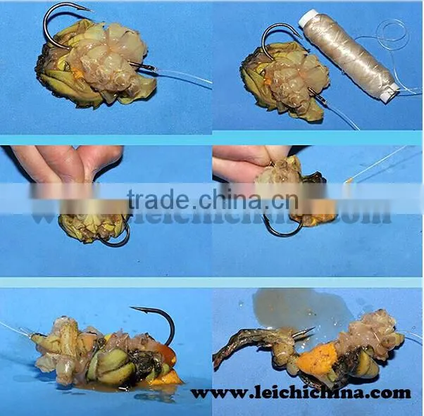 In stock high quality soft lure holder sea fishing bait elastic
