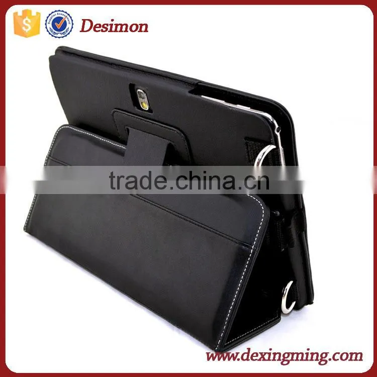 2015 most popular handheld protective case for N8000;for samsung galaxy note 10.1 tablet covers with lanyard/neck strap