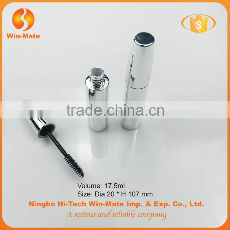 Best-selling electroplate white 107*20mm empty manufacturers mascara tube