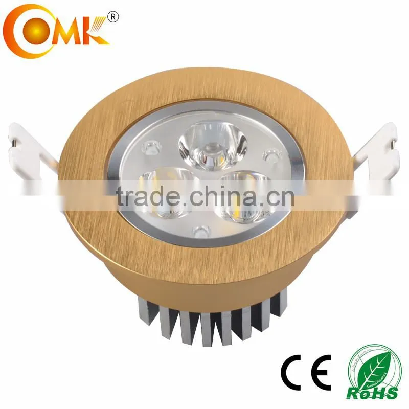 Golden led spot light
