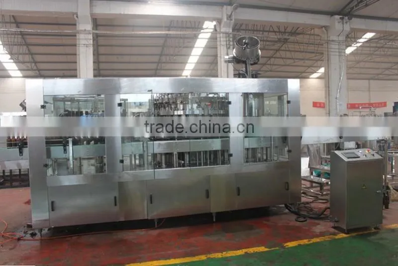 Aluminium can washing filling sealing machine