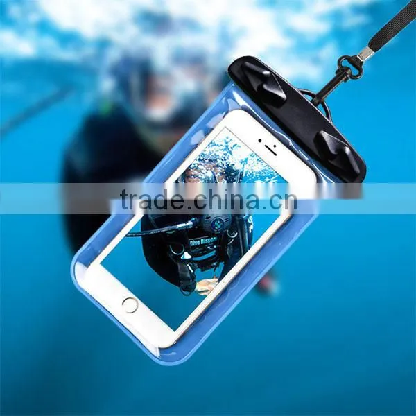 Fashion high quality promotional cute phone dry pouch