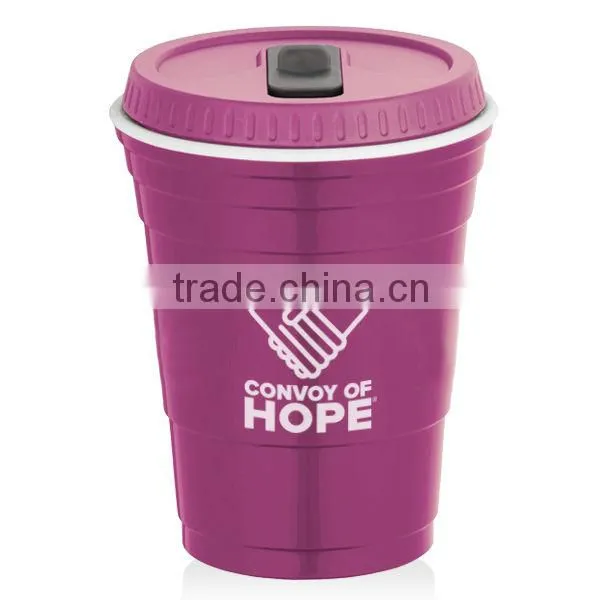 450ml/16oz hot beverages solo cup tumbler c/w lid