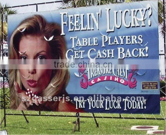 Huge outdoor poster billboard, advertising banner printing
