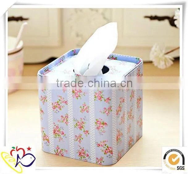alibaba china supplier metal tissue box/square tin box/christmas boxes