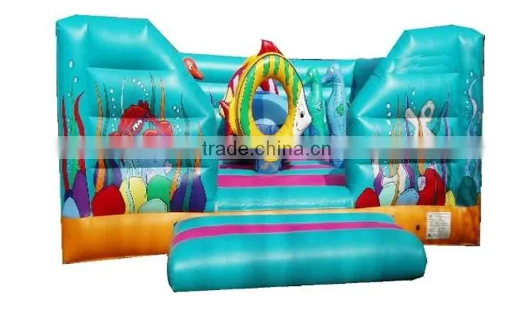 inflatable under the sea children bouncy castle, inflatable playground on sale for toddler