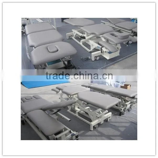 DE-1 Durable Facial Bed with electric foot pedal