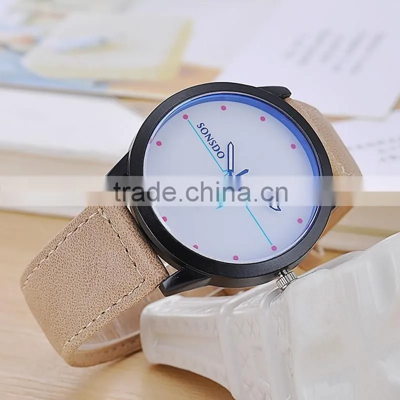 2016 Fashion& Casual Black Case Women's Watch In Stocks