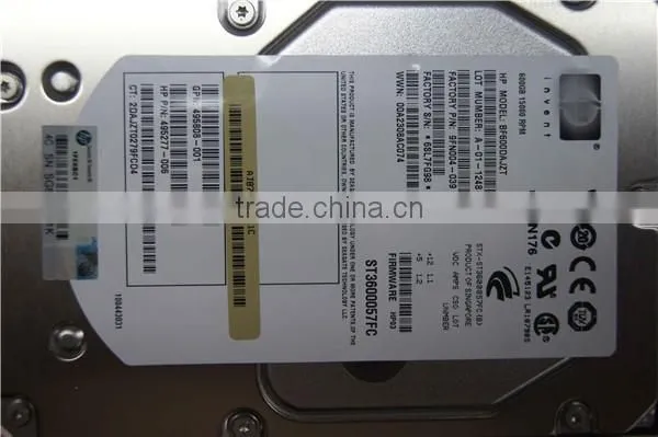 AJ872B 495808-001 600GB 15K FC SCSI 3.5'' internal HDD HARD DRIVE DISK 100% tested