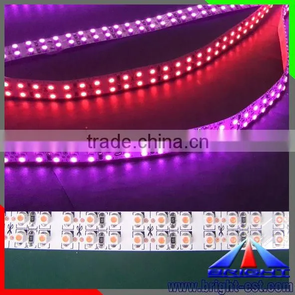 Pink color, double Row LED Strip LED strip. LED Flexible Strip Light