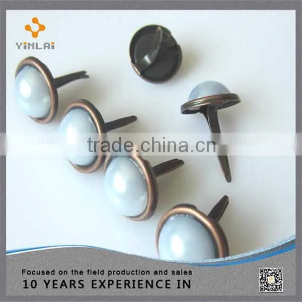 18mm pearl brads