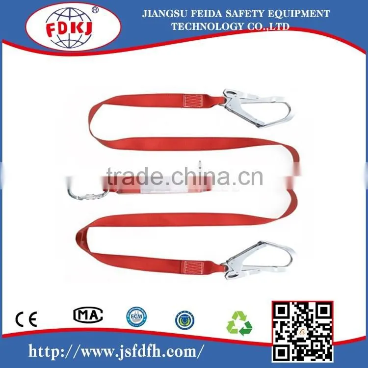 Good quality Safety lanyard with two big hooks