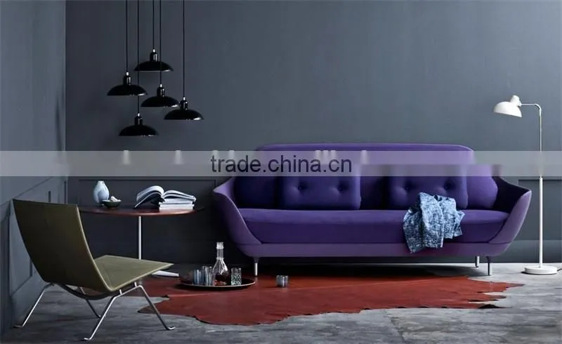 latest designer sofa furntiure, fabric curved sofa set with wood leg, Favn sofa SF-560