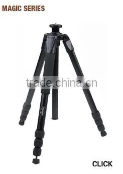 Red black colorful travel digital DSLR professional camera tripod