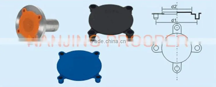China factory cover flange, plastic flange cover in pipe fitting