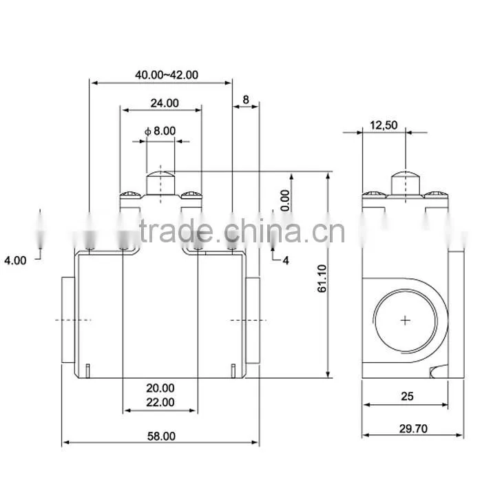 plunge Limit Switch XCK-T110