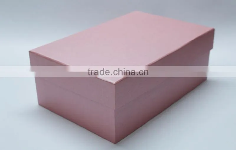High quality logo printed shoe box,paperboard storage shoe box