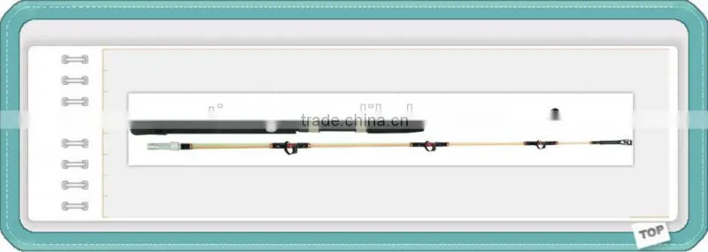Chinese Manufacturer Fishing Tackle Blanks Wholesale Solid Fiberglass Fishing Rod