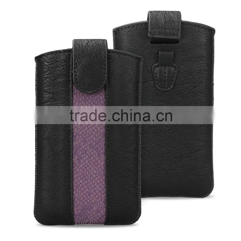 universal pull tab cell phone pouch, cell phone bag with many colors available