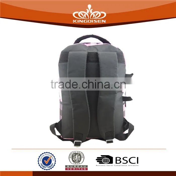 Twill nylon Material School Bag For Girls