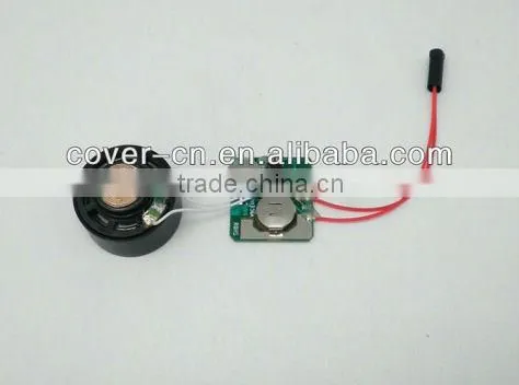 Human body sensor sound module chip for toy/door bell,promotional gift