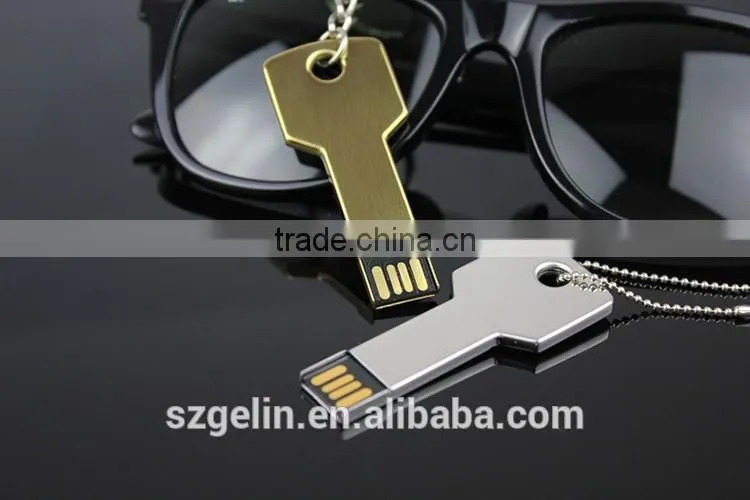 High Quality 8G Key Shape USB Flash Drive With Magnet Box