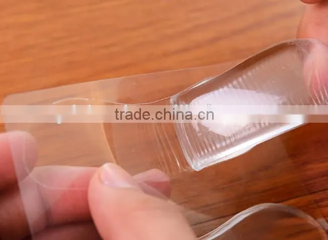 NEW Adhesive Foot Protect Women High-heeled Shoes Cushions Invisible Soft Sticky Gel Clear Heel Pads