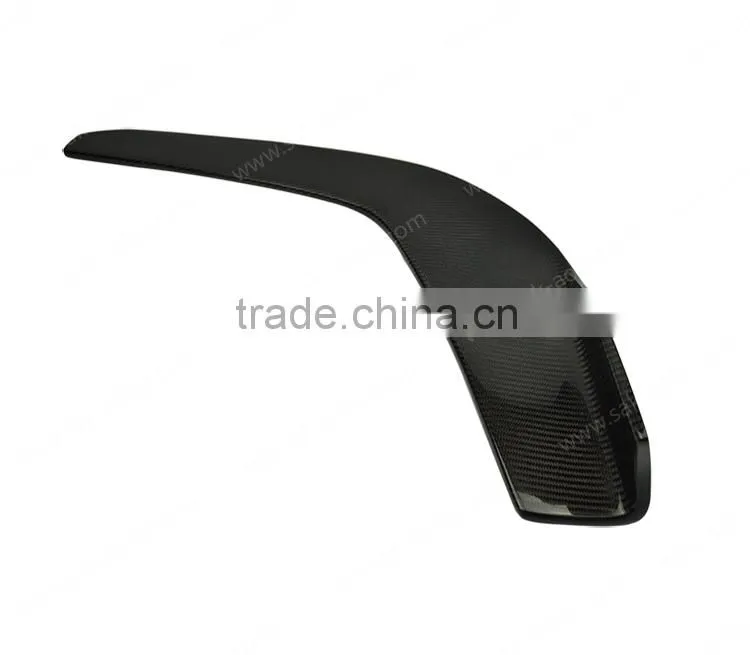 Universal Bumper Lip Spoiler Carbon Fiber Splitter Flap Cupwings