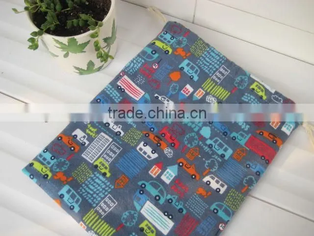 cute animal printing drawstring bags custom bulk printing drawstring bag
