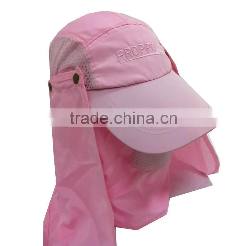 Breathable Multifunctional Sun Shield Flap Hat Cap Mask for Farming