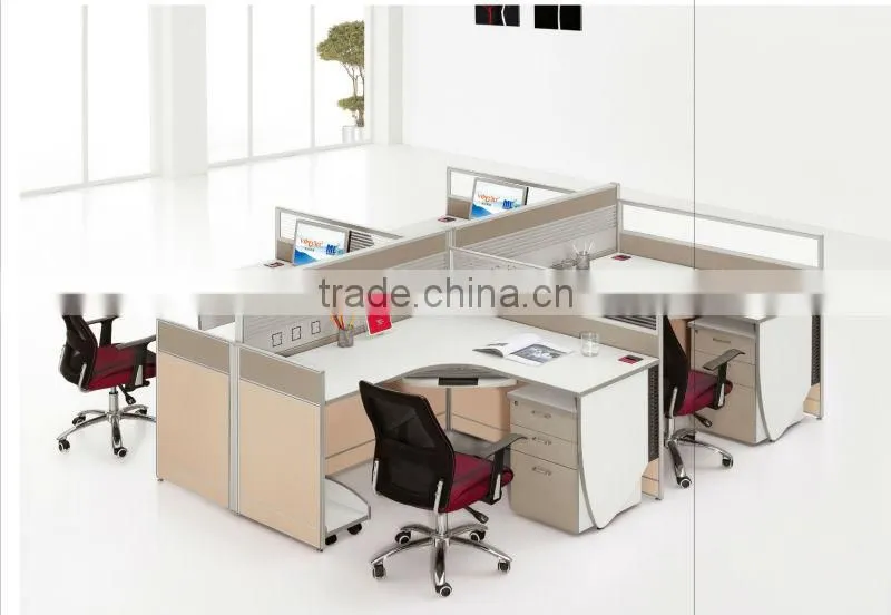 office workstation for 4 person