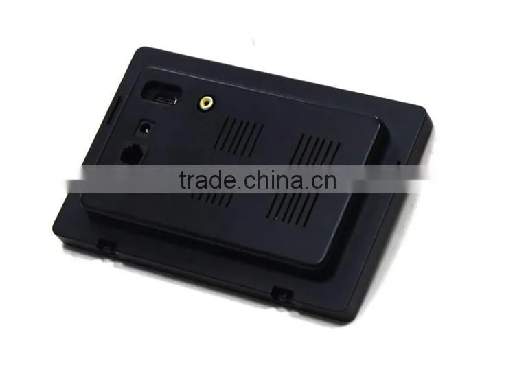Wall Flush Mount 7 Inch Automation POE Touch Panel With RS232 RS485 Serial Port