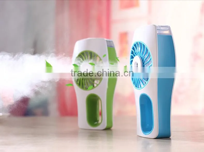 mini handheld personal USB travel cooling refrigerator air humidifier diffuser mist maker