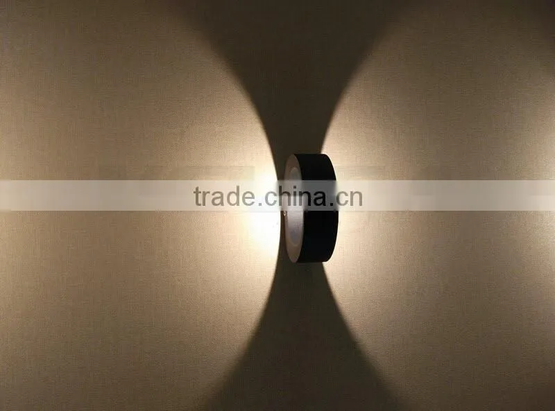 Simple Design Cee 3W circular indoor wall lights for home hotel villars Beautiful CE Rosh SAA