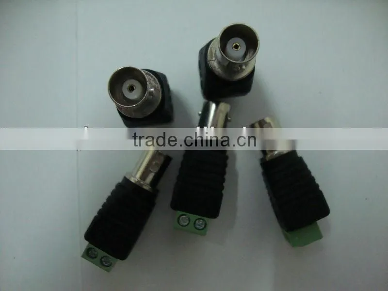 Green And Black Plastic Female BNC Connector