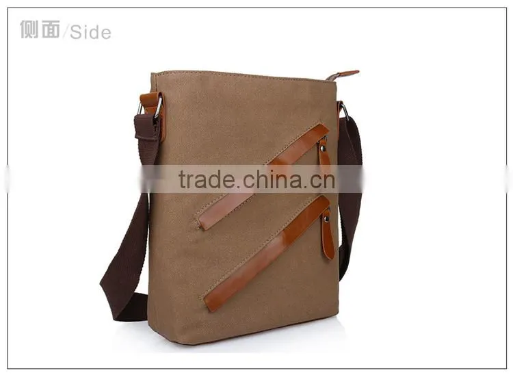 canvas shoulder tote bag for university students