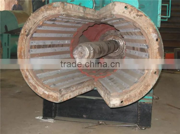 Reamer diameter450mm double stage vacuum extruder for red clay bricks