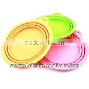 easy carry silicone collapsible bowl & pet bowl & travel bowl & camping bowl