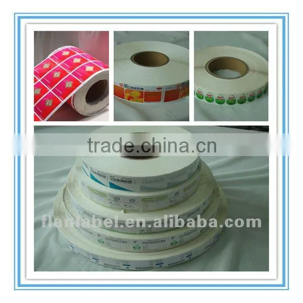 Color Blank Glossy Surface Art Paper Labels