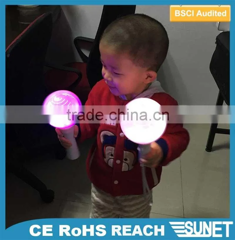 2016 Hot Selling Blinking Changes Flashing Rotating Ball Stick