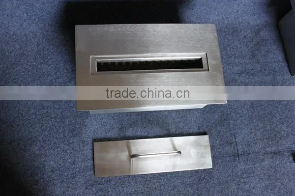 China 300*180*100mm manual bioethanol fireplace